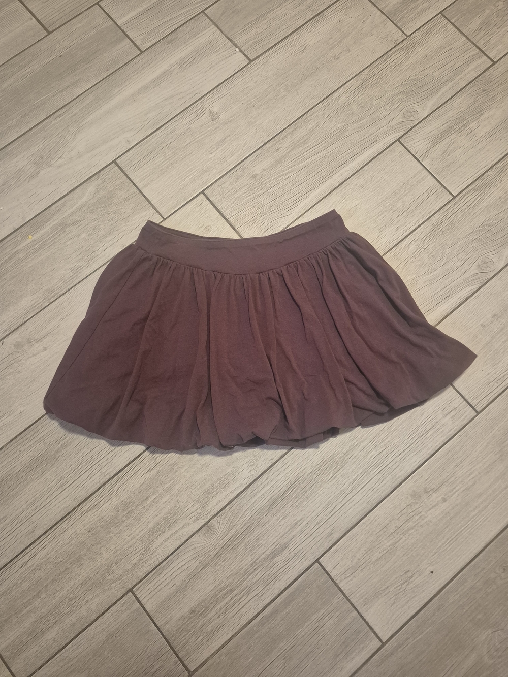 Classic Circle Skirt in Deep Plum